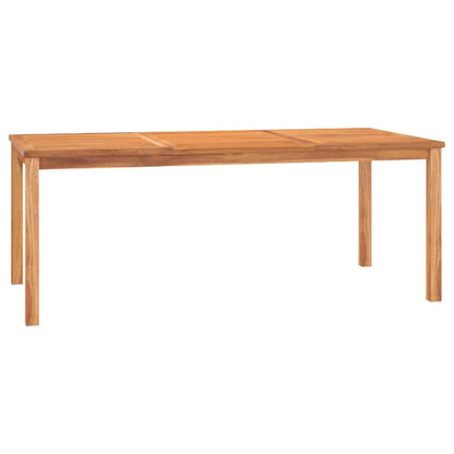 Set da Pranzo per Giardino 3 pz in Legno Massello di Teak | homemem39