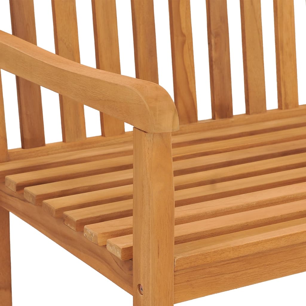 Set da Pranzo per Giardino 4 pz in Legno Massello di Teak | homemem39