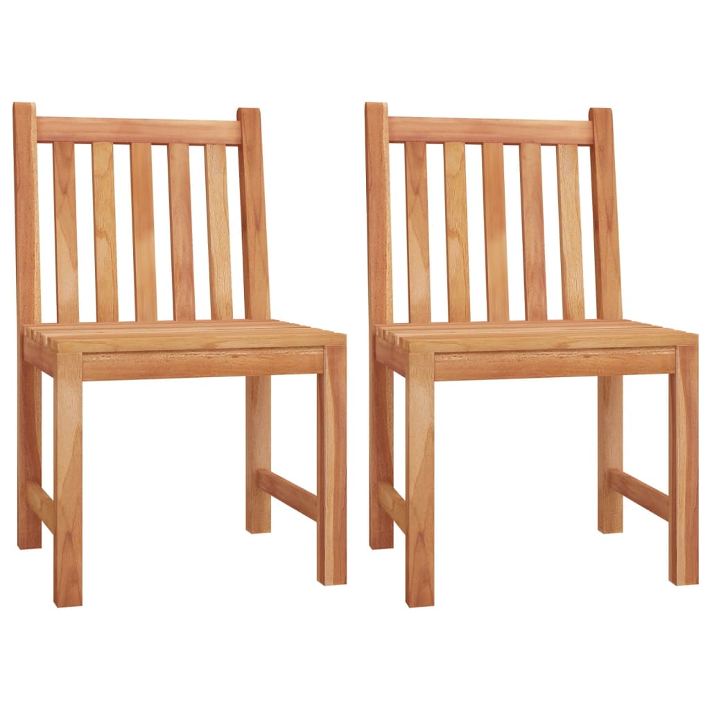 Set da Pranzo per Giardino 4 pz in Legno Massello di Teak | homemem39