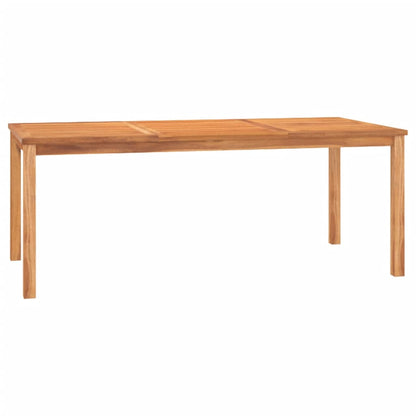 Set da Pranzo per Giardino 4 pz in Legno Massello di Teak | homemem39