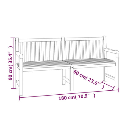 Set da Pranzo per Giardino 4 pz in Legno Massello di Teak | homemem39