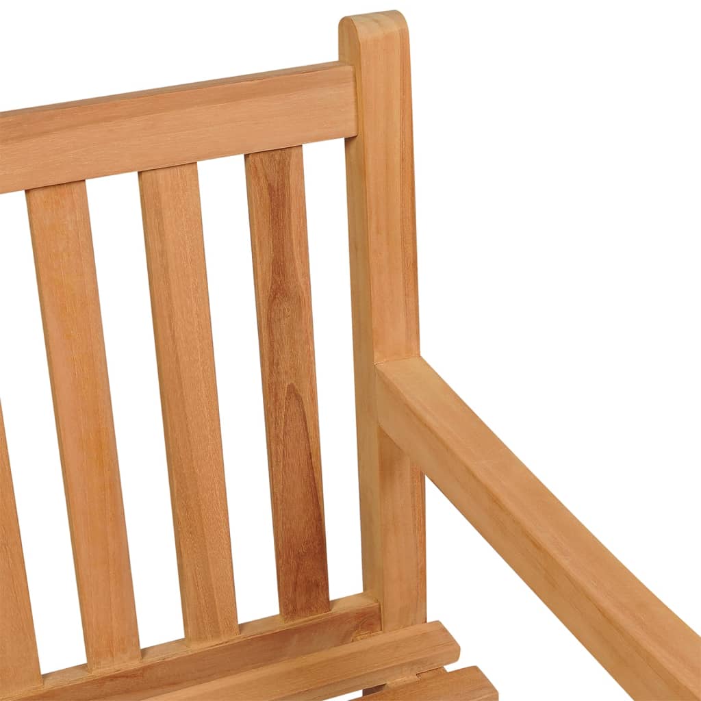 Set da Pranzo per Giardino 5 pz in Legno Massello di Teak | homemem39