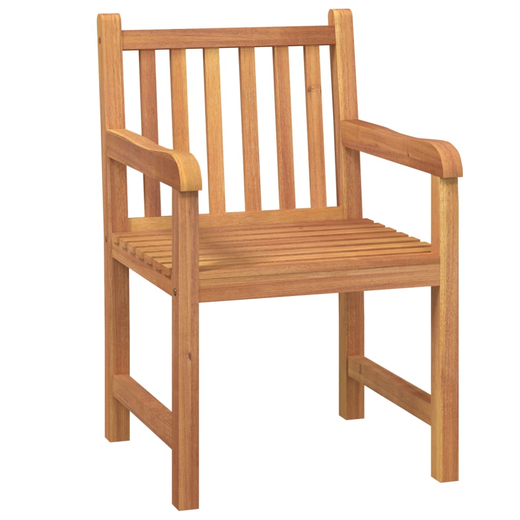 Set da Pranzo per Giardino 4 pz in Legno Massello di Teak | homemem39
