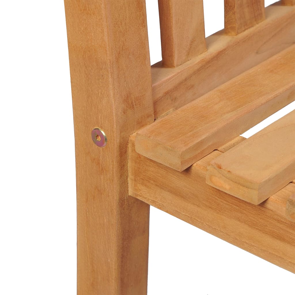 Set da Pranzo per Giardino 5 pz in Legno Massello di Teak | homemem39