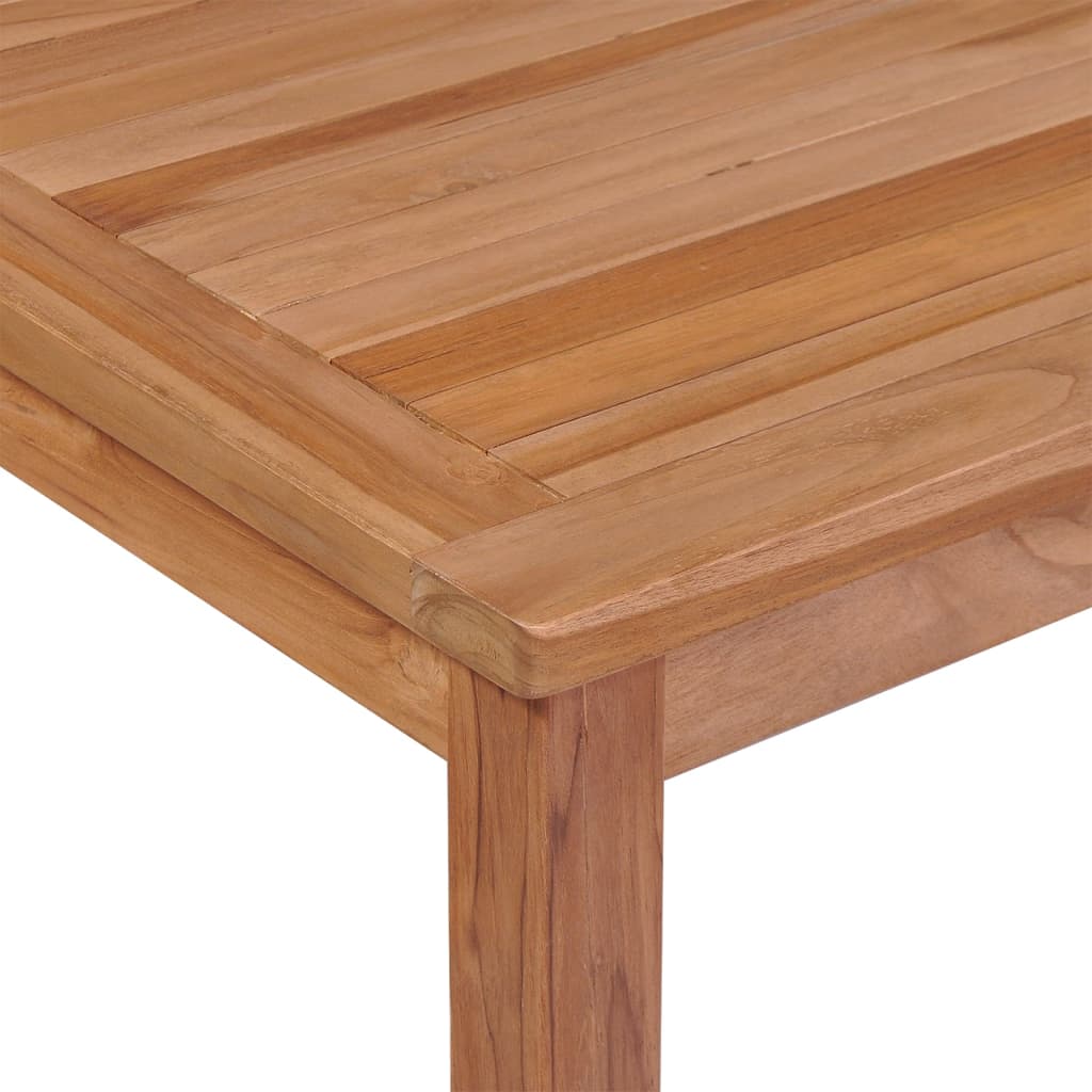 Set da Pranzo per Giardino 5 pz in Legno Massello di Teak | homemem39