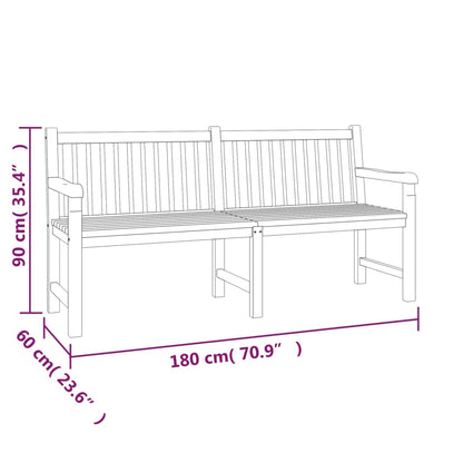 Set da Pranzo per Giardino 5 pz in Legno Massello di Teak | homemem39