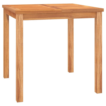 Set da Pranzo per Giardino 3 pz in Legno Massello di Teak - homemem39