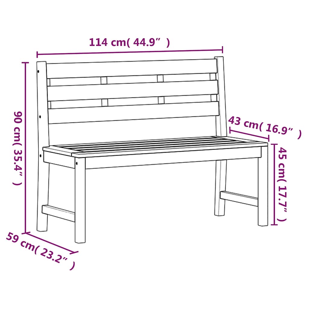 Set da Pranzo per Giardino 3 pz in Legno Massello di Teak | homemem39