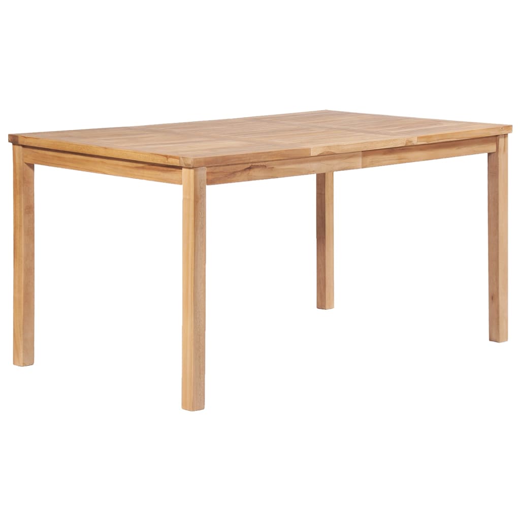 Set da Pranzo per Giardino 3 pz in Legno Massello di Teak | homemem39