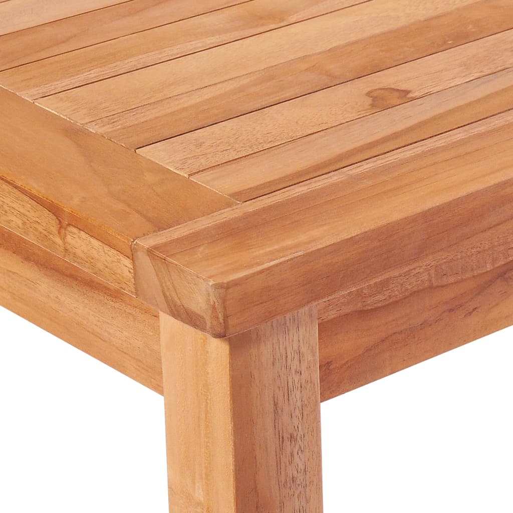 Set da Pranzo per Giardino 3 pz in Legno Massello di Teak | homemem39