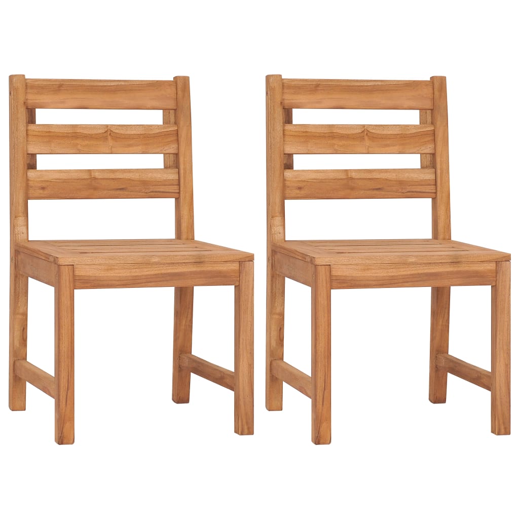 Set da Pranzo per Giardino 5 pz in Legno Massello di Teak | homemem39