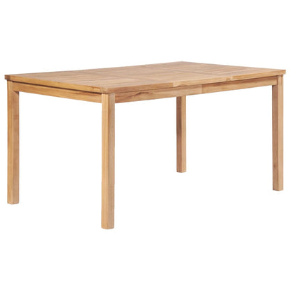 Set da Pranzo per Giardino 5 pz in Legno Massello di Teak | homemem39