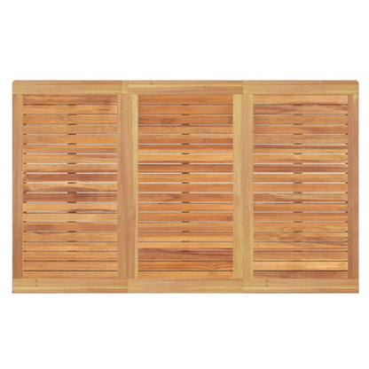 Set da Pranzo per Giardino 5 pz in Legno Massello di Teak | homemem39