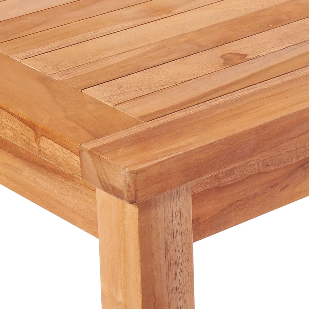 Set da Pranzo per Giardino 3 pz in Legno Massello di Teak | homemem39