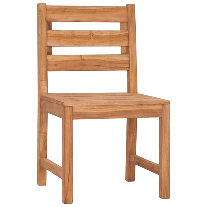 Set da Pranzo per Giardino 4 pz in Legno Massello di Teak | homemem39