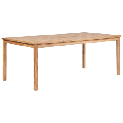 Set da Pranzo per Giardino 5 pz in Legno Massello di Teak | homemem39