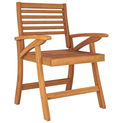 Set da Pranzo per Giardino 3 pz in Legno Massello di Acacia | homemem39