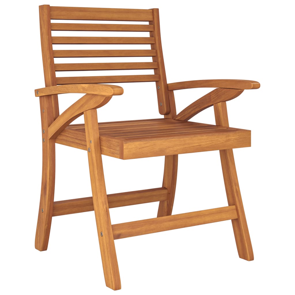 Set da Pranzo per Giardino 3 pz in Legno Massello di Acacia | homemem39