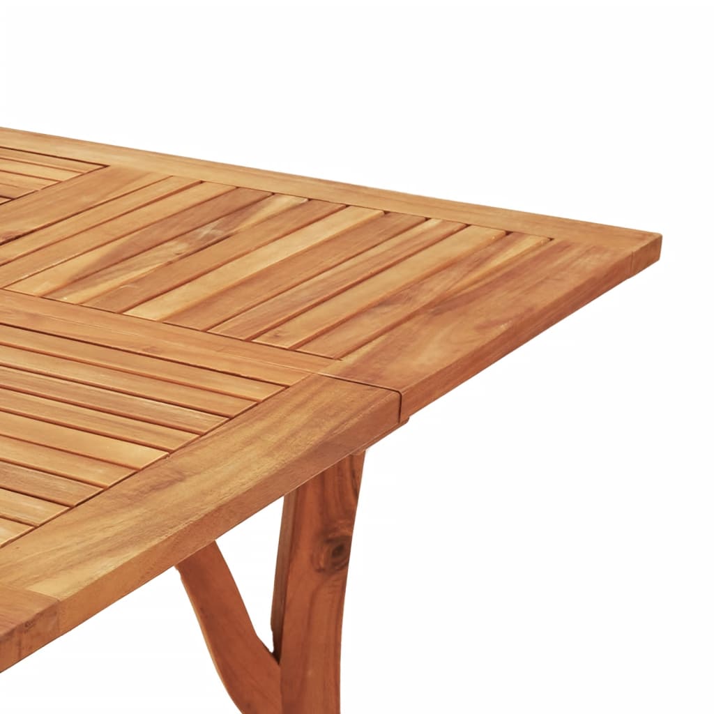 Set da Pranzo per Giardino 3 pz in Legno Massello di Acacia | homemem39