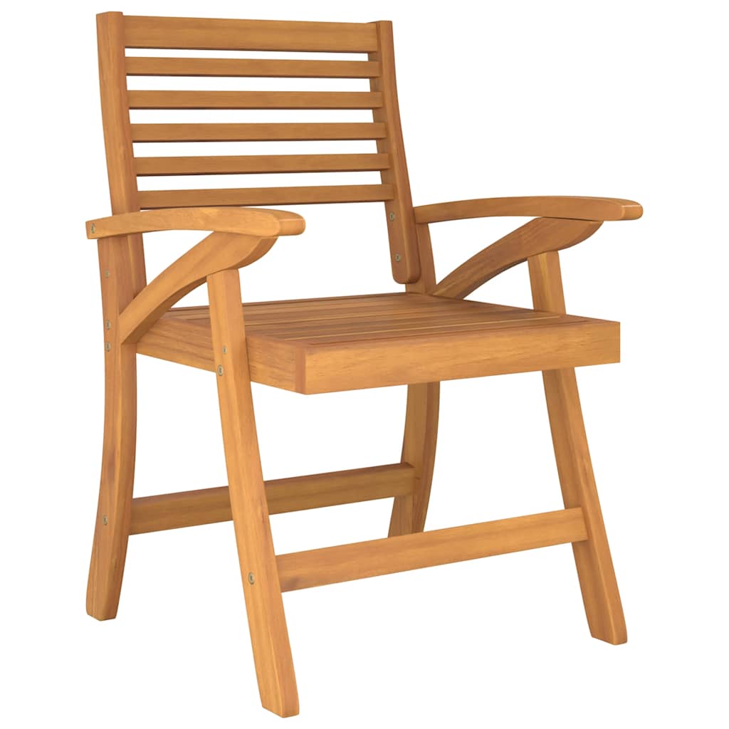 Set da Pranzo per Giardino 5 pz in Legno Massello di Acacia | homemem39