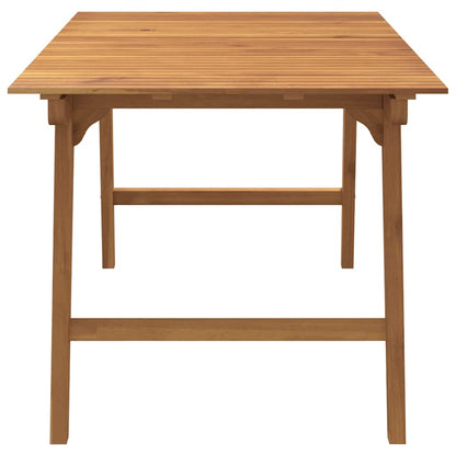 Set da Pranzo per Giardino 5 pz in Legno Massello di Acacia | homemem39
