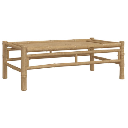 Set Salotto da Giardino 5pz con Cuscini Grigio Scuro Bambù | homemem39