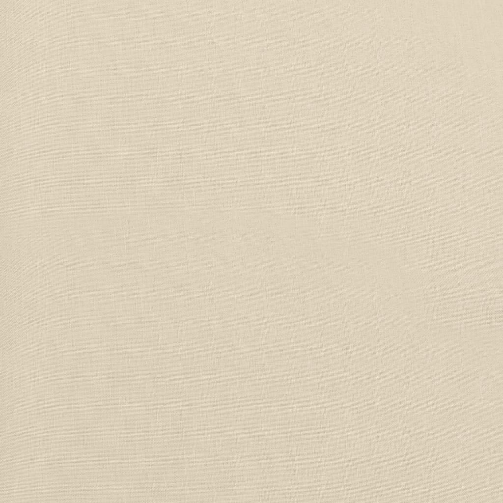 Set Salotto da Giardino 3 pz con Cuscini Beige in Polyrattan - homemem39