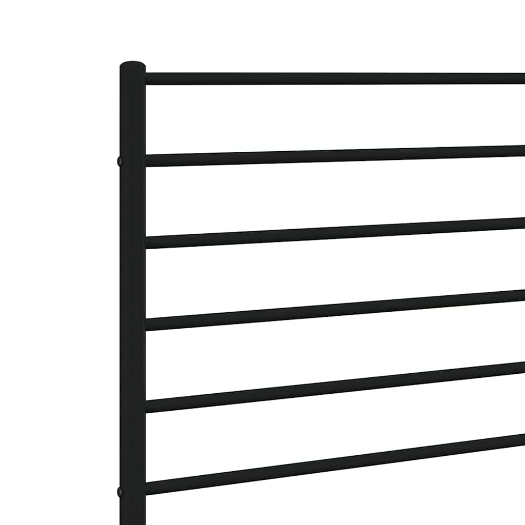 Testiera di Ricambio in Metallo Nero 90 cm | homemem39