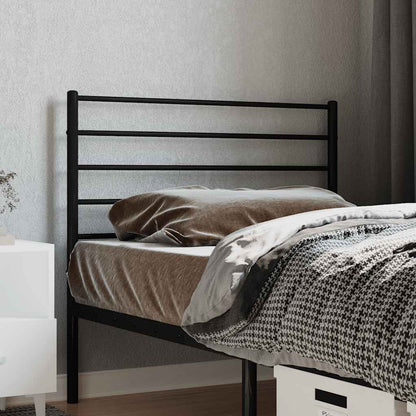 Testiera di Ricambio in Metallo Nero 90 cm | homemem39