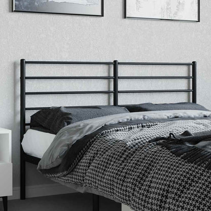 Testiera di Ricambio in Metallo Nero 120 cm | homemem39
