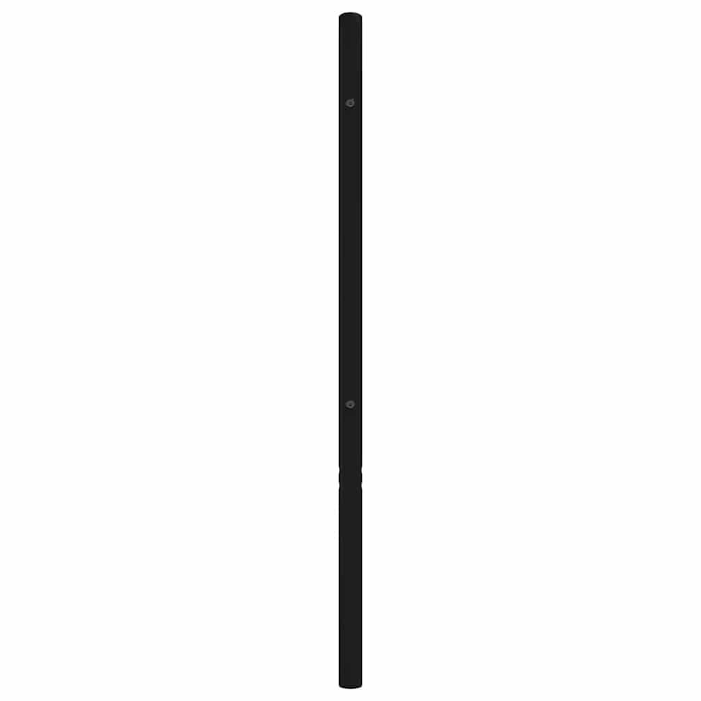 Testiera di Ricambio in Metallo Nero 120 cm | homemem39
