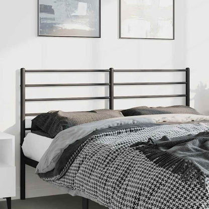Testiera di Ricambio in Metallo Nero 135 cm | homemem39