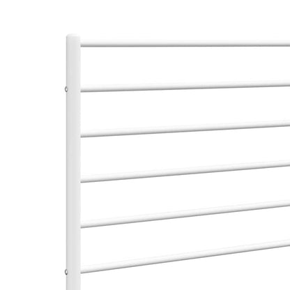 Testiera di Ricambio in Metallo Bianco 150 cm