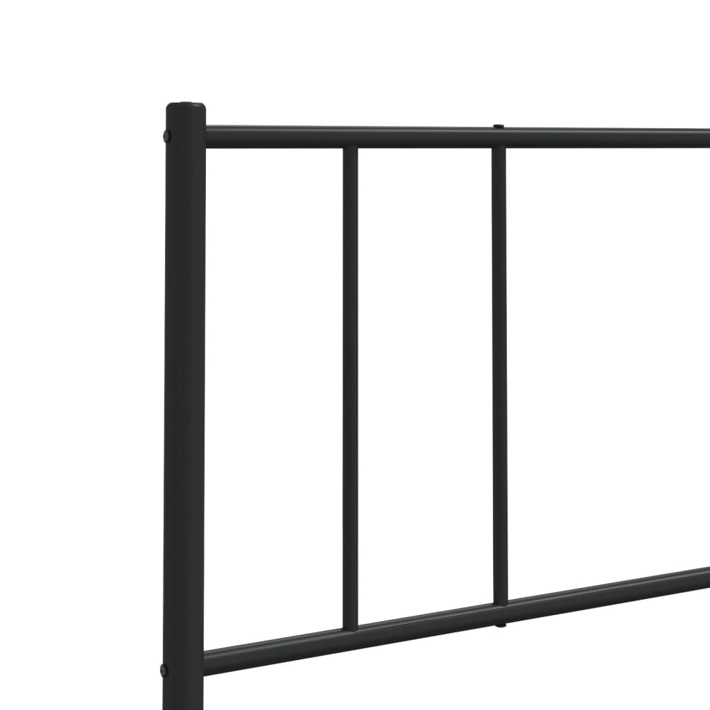 Testiera di Ricambio in Metallo Nero 80 cm | homemem39