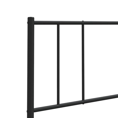 Testiera di Ricambio in Metallo Nero 80 cm | homemem39