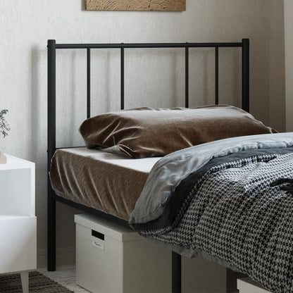 Testiera di Ricambio in Metallo Nero 80 cm | homemem39