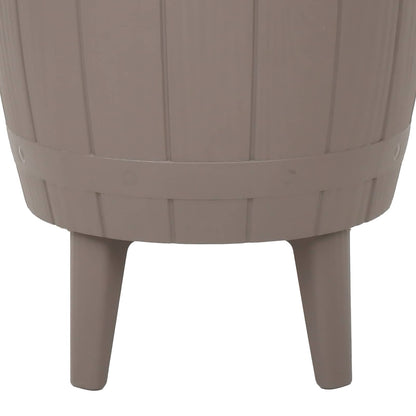 Tavolo Frigo 3 in 1 Polipropilene Marrone Chiaro