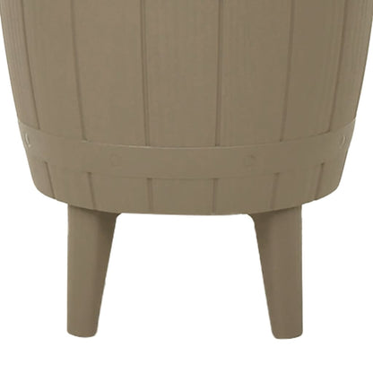 Tavolo Frigo 3 in 1 Polipropilene Marrone Chiaro | homemem39