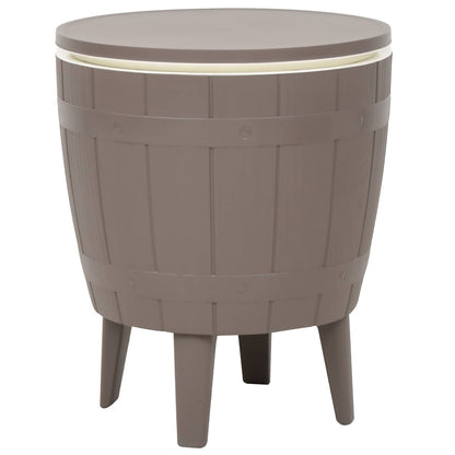 Tavolo Frigo 3 in 1 Polipropilene Marrone Chiaro