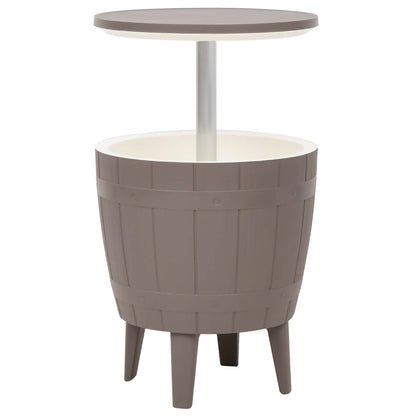 Tavolo Frigo 3 in 1 Polipropilene Marrone Chiaro