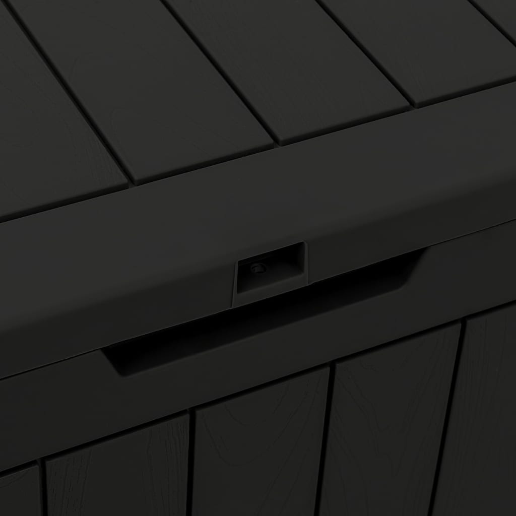 Contenitore Giardino Nero 55,5x43x53 cm Polipropilene | homemem39