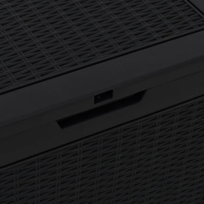 Contenitore Giardino Nero 55,5x43x53 cm Polipropilene - homemem39