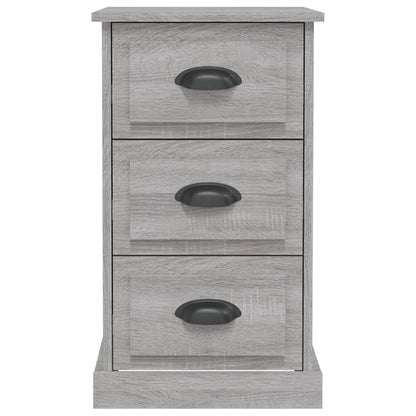 Comodino Grigio Sonoma 39x39x67 cm in Legno Multistrato - homemem39
