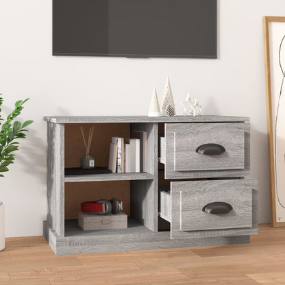 Mobile TV Grigio Sonoma 73x35,5x47,5 cm in Legno Multistrato - homemem39