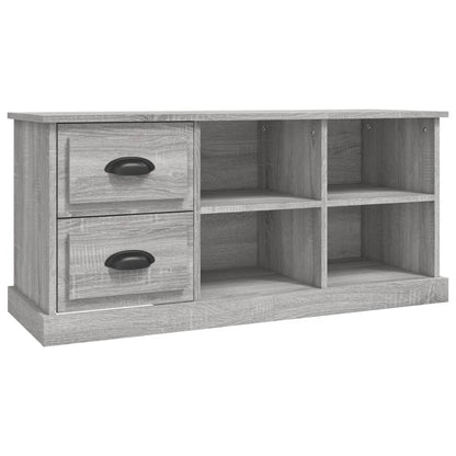 Mobile Porta TV Grigio Sonoma 102x35,5x47,5cm Legno Multistrato - homemem39