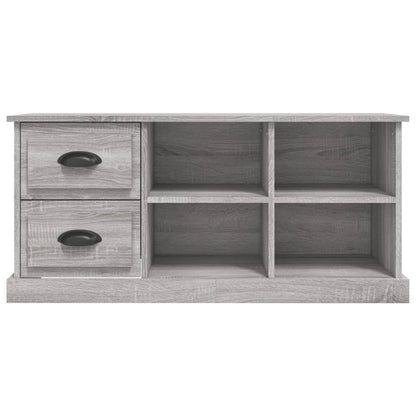 Mobile Porta TV Grigio Sonoma 102x35,5x47,5cm Legno Multistrato - homemem39