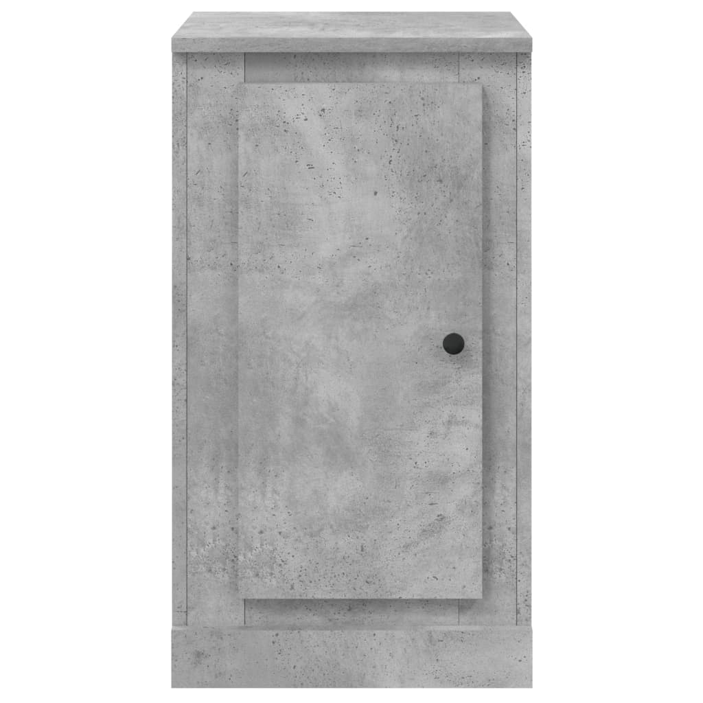 Credenza Grigio Cemento 37,5x35,5x67,5 cm in Legno Multistrato
