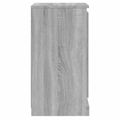 Credenza Grigio Sonoma 37,5x35,5x67,5 cm in Legno Multistrato - homemem39