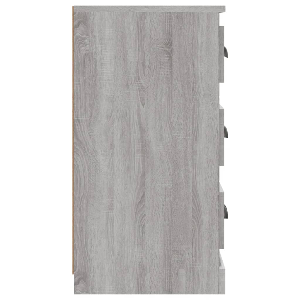 Credenza Grigio Sonoma 70x35,5x67,5 cm in Legno Multistrato - homemem39