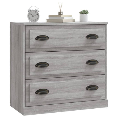 Credenza Grigio Sonoma 70x35,5x67,5 cm in Legno Multistrato - homemem39